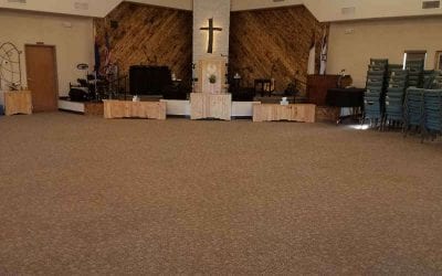 Commercial Carpet Tile Gives New Look to Church Floor