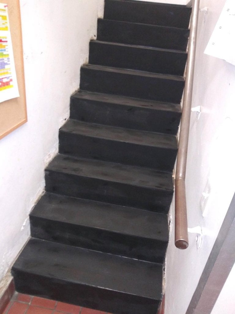 Refinished stairs